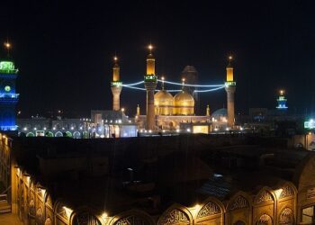 محمئ حسین تقوایی زحمت کش آشنایی با حرم کاظمین، امام موسی کاظم (ع) و امام جواد(ع)