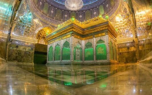 حرم مطهر عسکرین، امام حسن عسکری(ع) و امام هادی(ع)