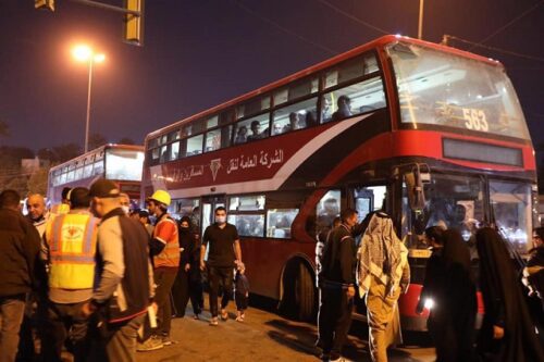 حمل و نقل عمومی کاظمین عراق