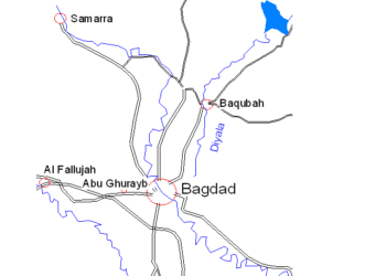 موقعیت جغرافیای سامرا