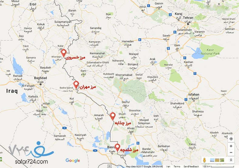 کدام شهر مرزی برای سفر به عراق مناسب‌تر است؟