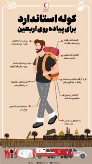ویژگی کوله استاندارد پیاده روی اربعین
