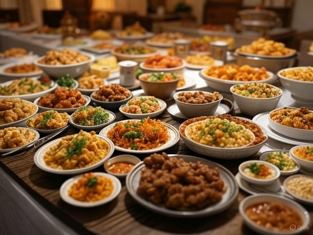 لیست غذاهای معروف ، غذای ملی، غذای محلی ، صبحانه، شام و ناهار عراق