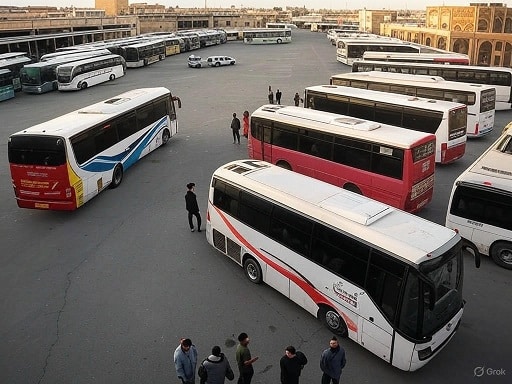 گاراژهای کربلا نزدیک حرم، ترمینال کربلا نجف، کرایه تاکسی بین شهری کربلا، حمل و نقل اربعین کربلا، راهنمای زائر کربلا