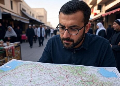 نمودار دوگانه اقتصاد اربعین شامل موکب‌های مردمی و نقش دولت عراق