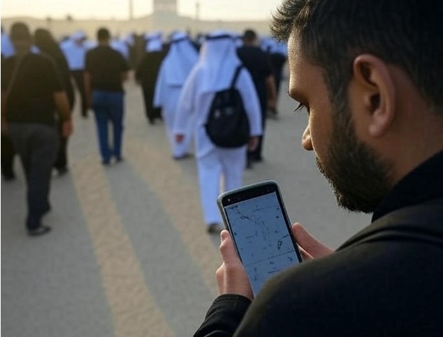 استفاده از هوش مصنوعی در مراسم پیاده‌روی اربعین